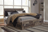 J&M Furniture - Ashley Furniture - Derekson King Panel Bed with 6 Storage Drawers - King Panel Bed with 6 Storage Drawers - B200B12